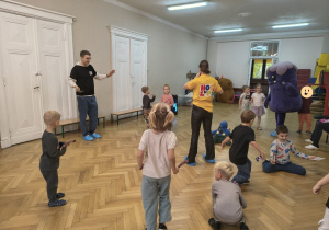 Zabawa ruchowa z HOPA LUPA