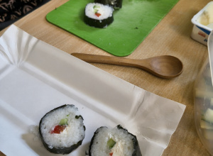 Warsztaty kulinarne w gr. IV - sushi
