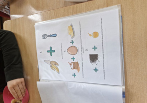 książka z przepisem