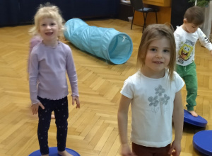 Zabawy sensoryczne - gr. II