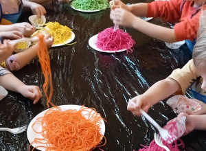 Zabawy sensoryczne - grupa II