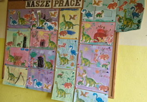 prace plastyczne dzieci z grupy III