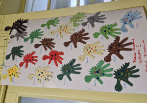 prace plastyczne dzieci z grupy II